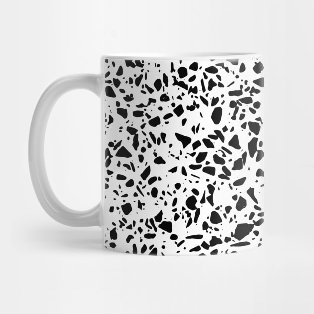 Black and White Dalmation Pattern by fivemmPaper